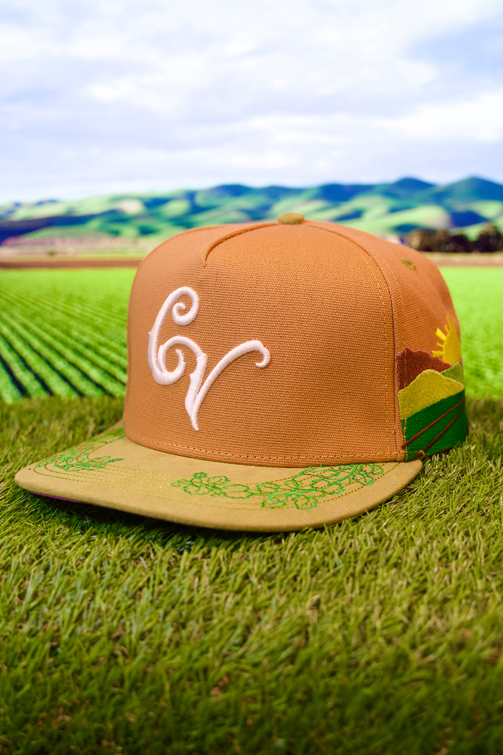 Central Valley: The Heart of CA Snapback (Brown/Green)