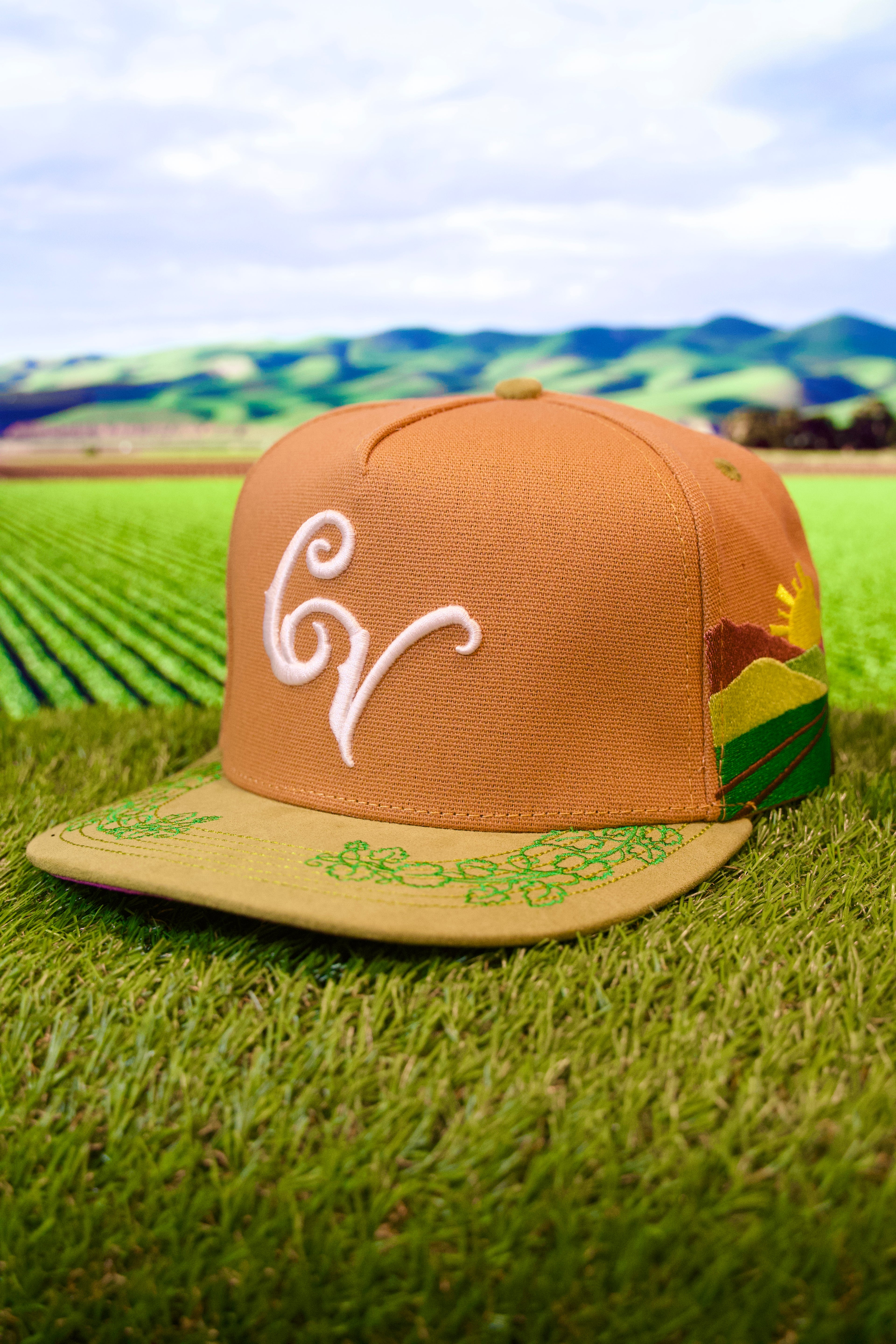 Central Valley: The Heart of CA Snapback (Brown/Green)