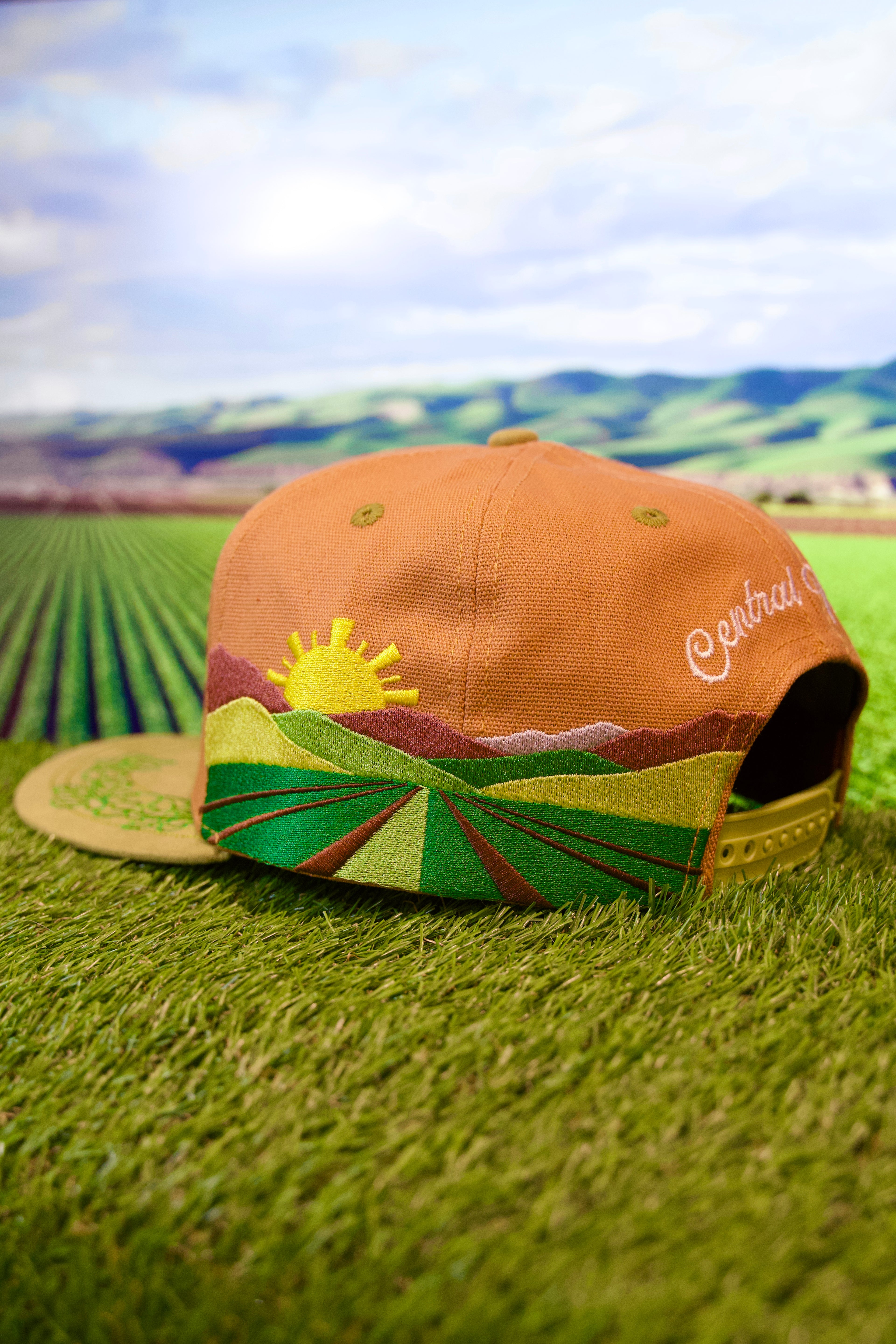 Central Valley: The Heart of CA Snapback (Brown/Green)