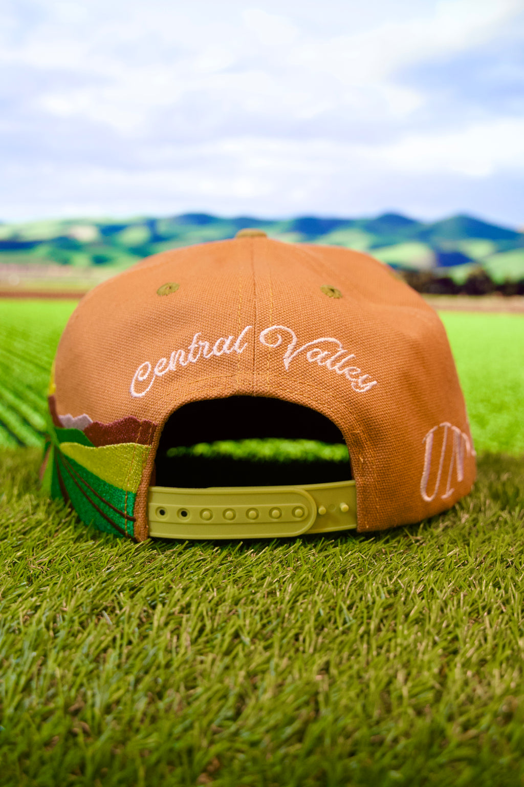 Central Valley: The Heart of CA Snapback (Brown/Green)