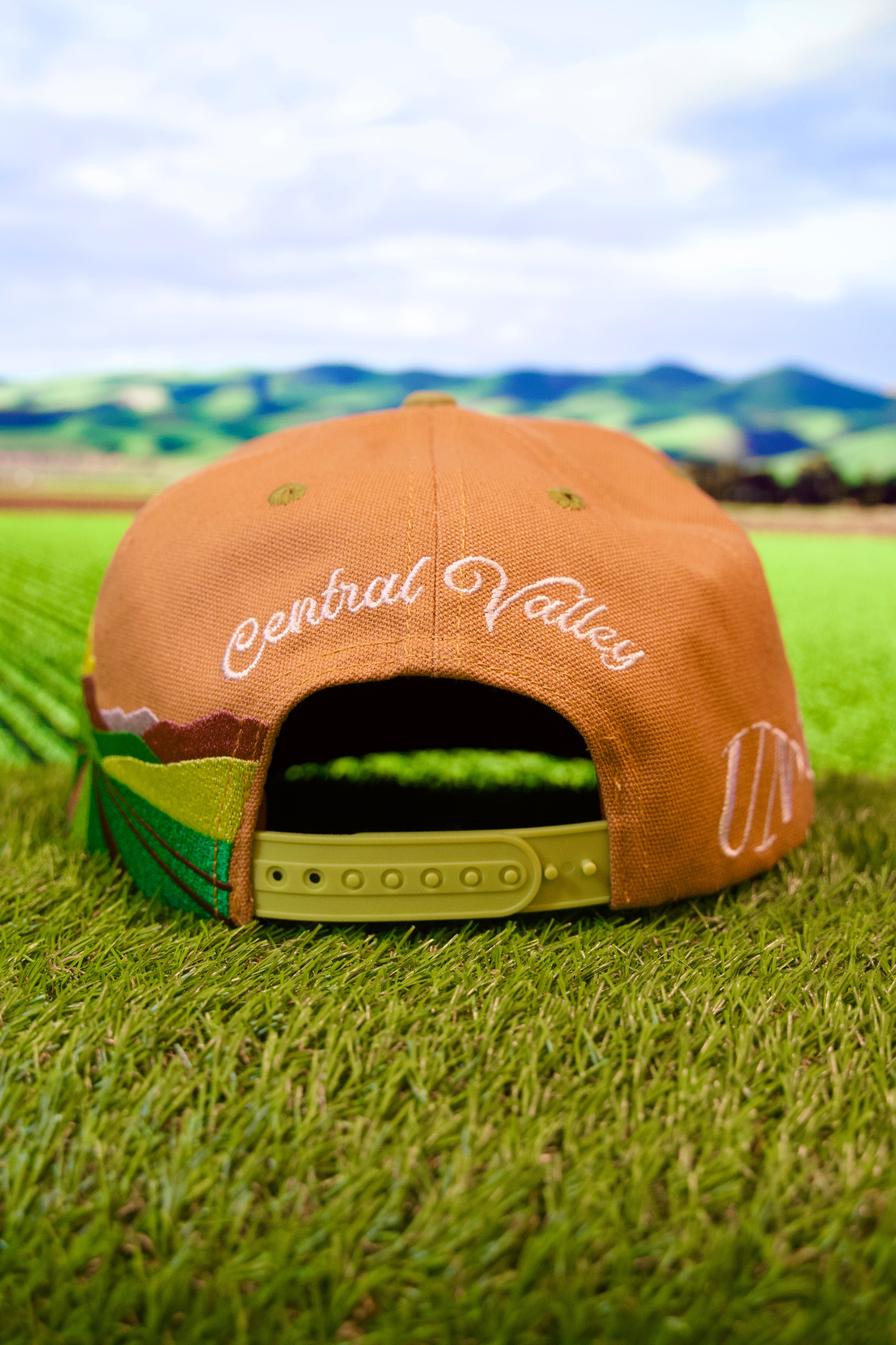 Central Valley: The Heart of CA Snapback (Brown/Green)