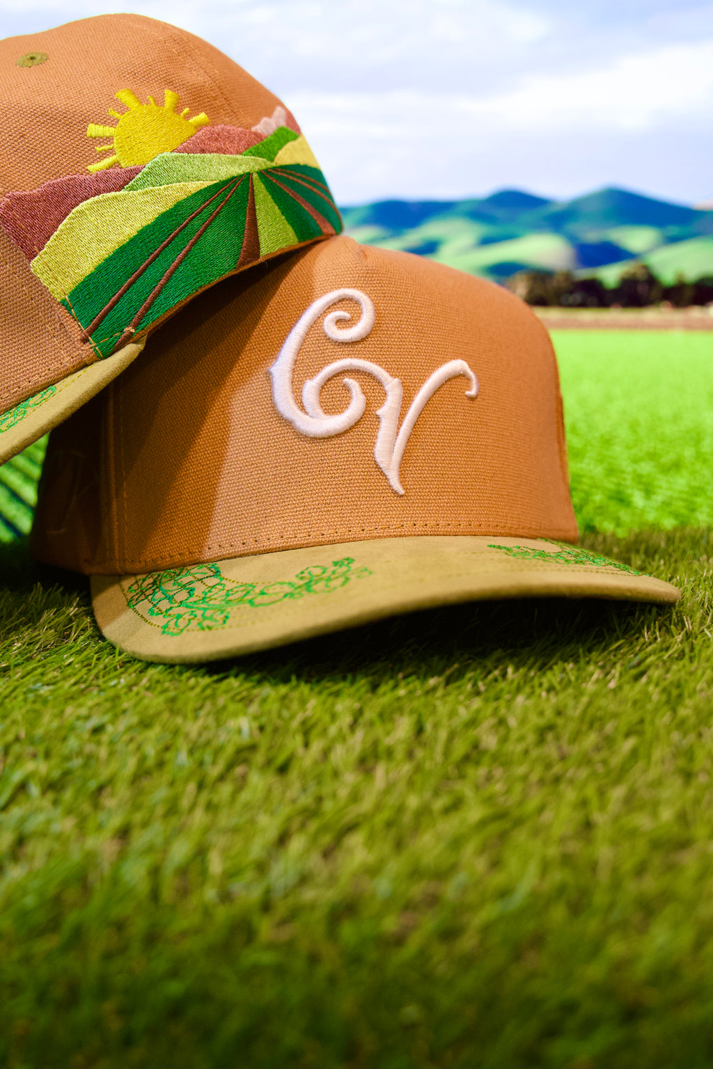 Central Valley: The Heart of CA Snapback (Brown/Green)