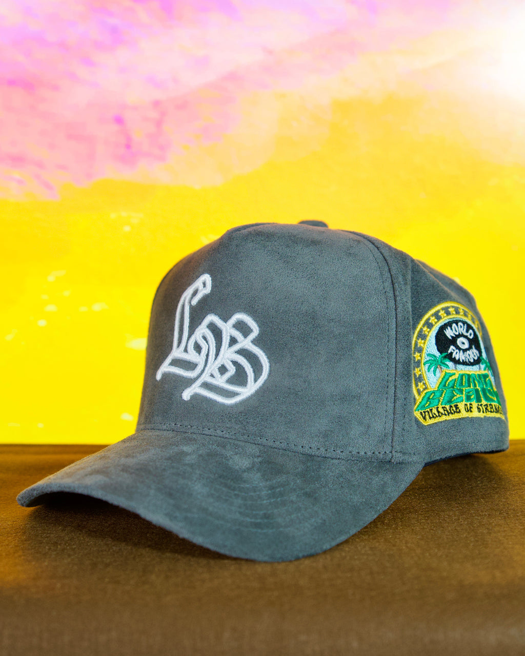 Long Beach: World Famous SnapBack (Grey)