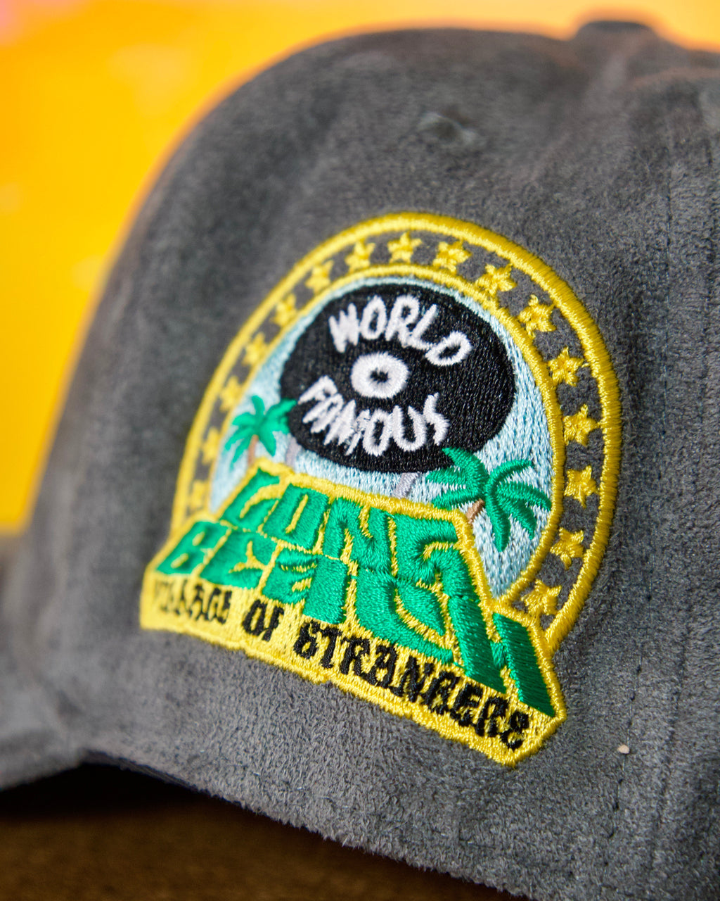 Long Beach: World Famous SnapBack (Grey)