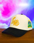 Long Beach: World Famous SnapBack (Cream/Black)
