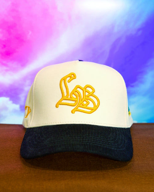 Long Beach: World Famous SnapBack (Cream/Black)