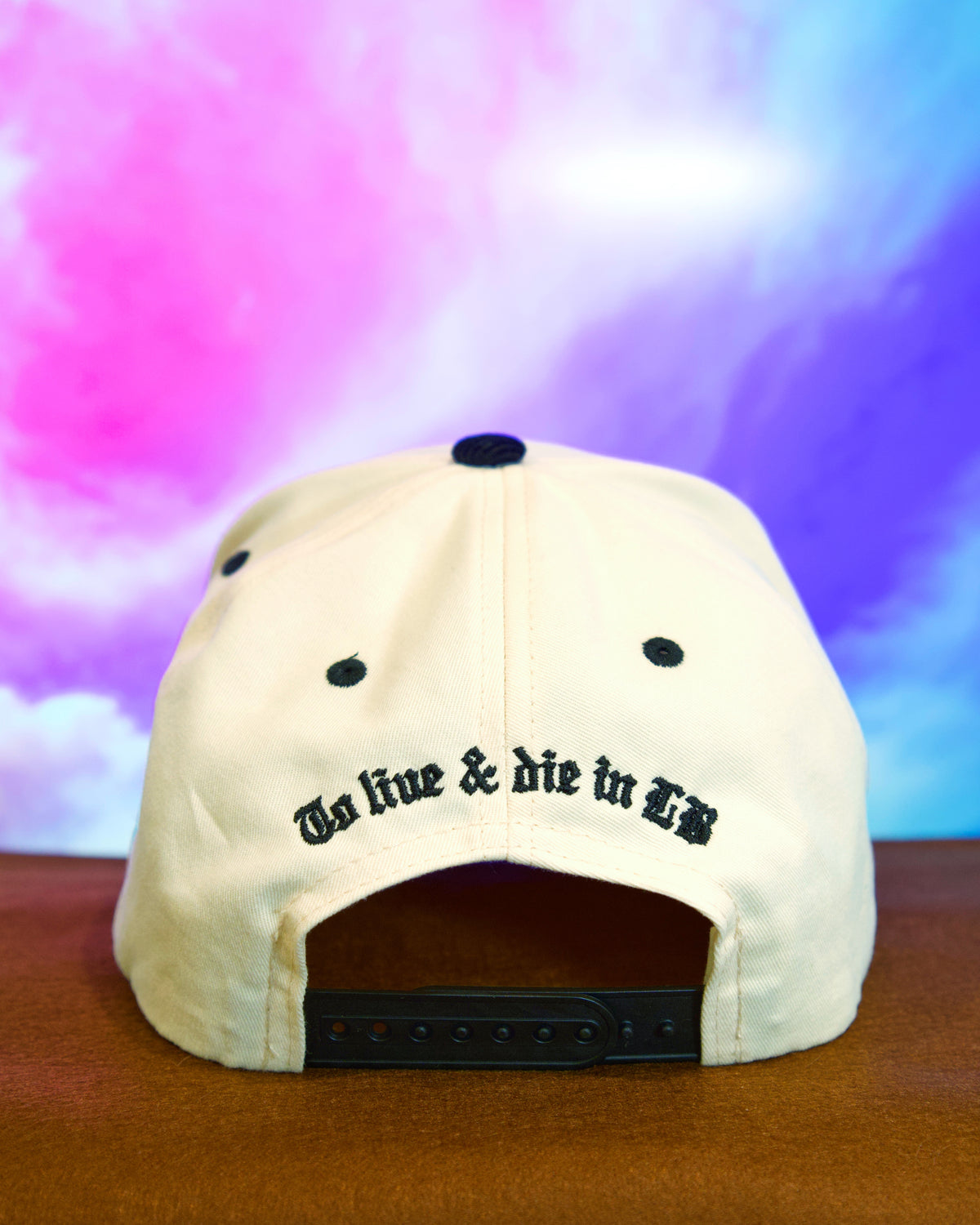 Long Beach: World Famous SnapBack (Cream/Black)